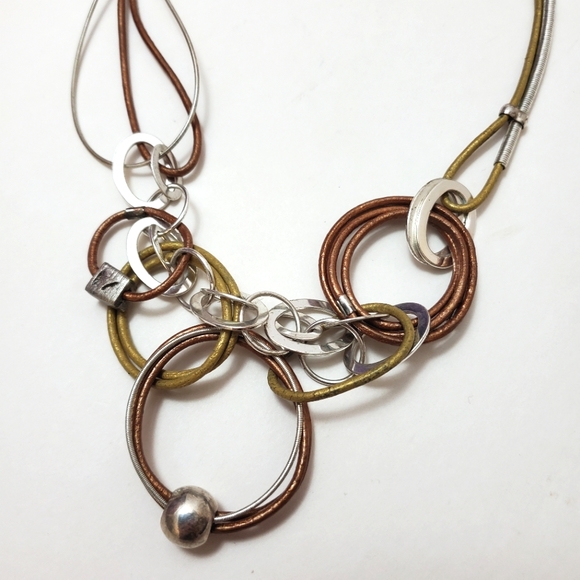 Anat Perez handcrafted necklace - Picture 2 of 5